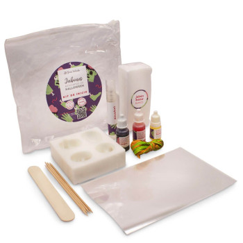 Kit de manualidades Halloween - Crie brochetas de sabão divertidas!