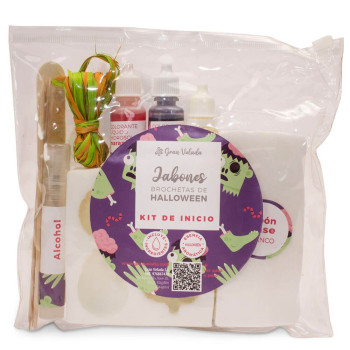 Kit de manualidades Halloween - Crie brochetas de sabão divertidas!