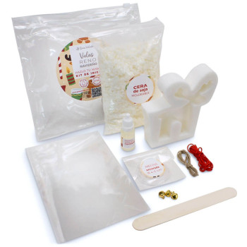 Set zur Herstellung von Rentier-Weihnachtskerzen | Gran Velada