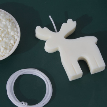 Set zur Herstellung von Rentier-Weihnachtskerzen | Gran Velada