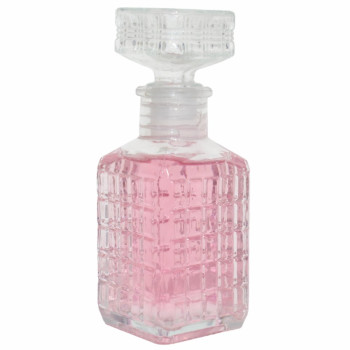 Licorera de cristal quadrada 100 ml Licorera de cristal quadrada 100 ml