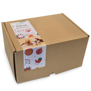 Set zur Herstellung von Weihnachtsseife Lebkuchenmann | Gran Velada Set zur Herstellung von Weihnachtsseife Lebkuchenmann | Gran Velada