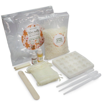 Set zur Herstellung von weihnachtlichen Wax Melts | Lebkuchenmann