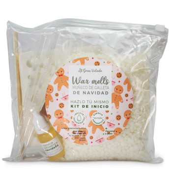 Set zur Herstellung von weihnachtlichen Wax Melts | Lebkuchenmann