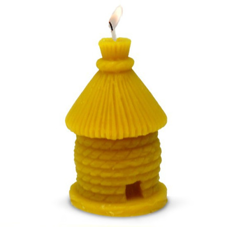 Runde Hausform zur Herstellung von Bienenwachskerzen