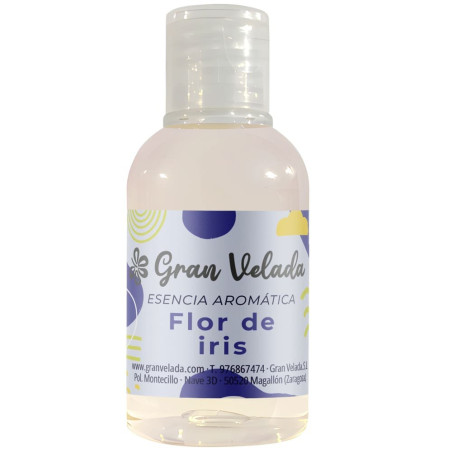 Aromatische Essenz der Irisblüte