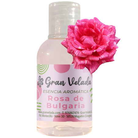 Aromatische Essenz der Rose aus Bulgarien