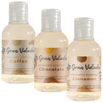 Gourmet-Essenz Sparset: Schokolade, Kaffee und Zimt für DIY Gourmet-Essenz Sparset: Schokolade, Kaffee und Zimt für DIY
