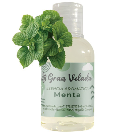 Aromatische Essenz von Pfefferminze