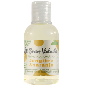 Essência aromática gengibre-laranja
