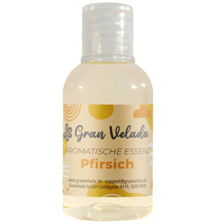 Aromatická esencia broskyne alebo vôňa broskyne. Online predaj.