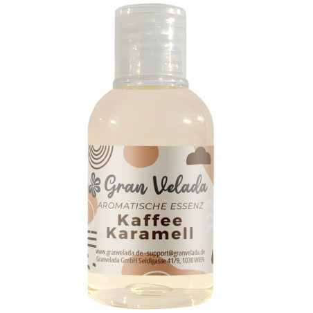 Aromatic essence of coffee caramel