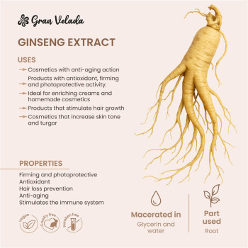 Kosmetischer Ginseng-Extrakt. Online-Verkauf. Kosmetischer Ginseng-Extrakt. Online-Verkauf.