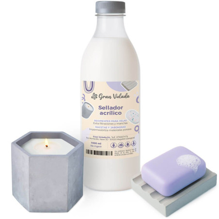 Acrylversiegelung - Schützt Harz- und Zementbehälter