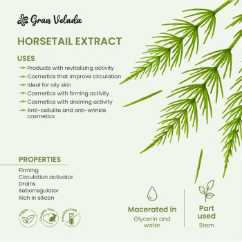 Hufeisenextrakt für Kosmetika. Online-Verkauf.