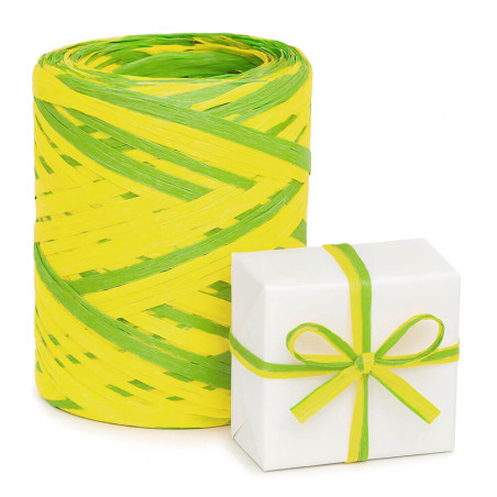 Gelbes Pistazien-Bicolor-Bastband