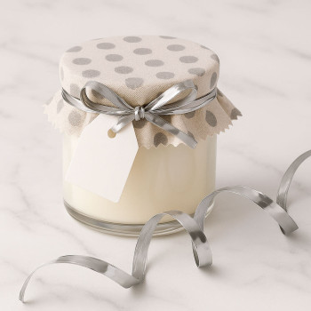 Silbernes Bastband, matt metallic. Online-Verkauf.
