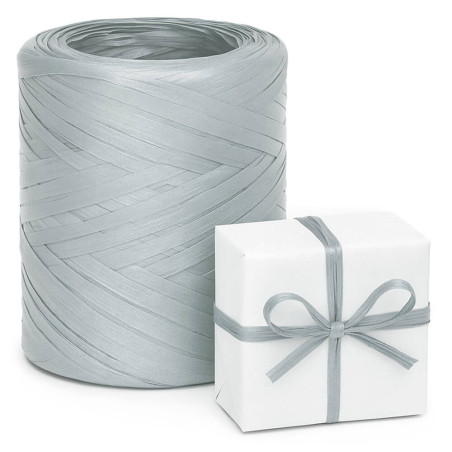 Silber-Metallic-Bastband