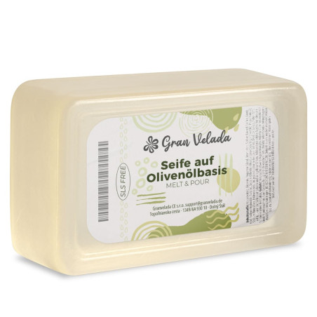 Seife auf Glycerinbasis mit Olivenöl. Online-Verkauf