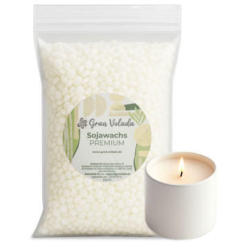 Natürliches Sojawachs für Kerzen & Kosmetik | Jetzt kaufen Natürliches Sojawachs für Kerzen & Kosmetik | Jetzt kaufen