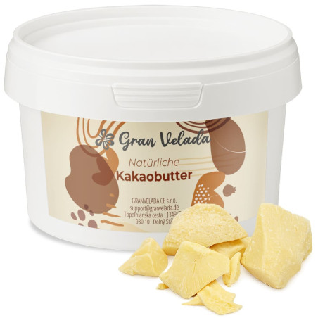Natürliche Kakaobutter