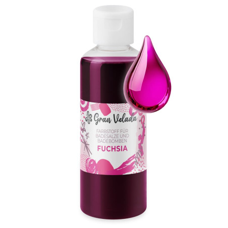 Fuchsia-Farbstoff für Badesalze und Badebomben
