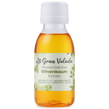 Wasserlöslicher Olivenextrakt: antioxidativer und reinigender Pflanzeninhaltsstoff