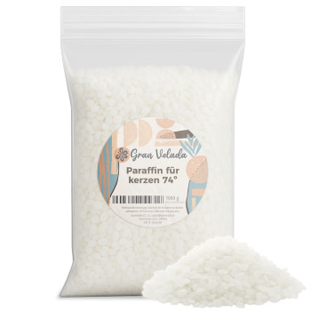 Paraffin für kerzen 74º