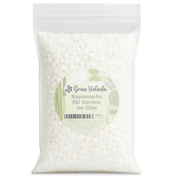 Kerzen im Glas aus Rapswachs, 100% pflanzlich und pestizidfrei. Gran Velada Kerzen im Glas aus Rapswachs, 100% pflanzlich und pestizidfrei. Gran Velada