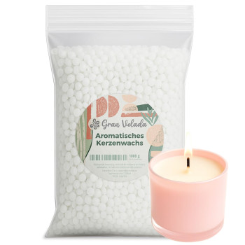 Aromatisches Kerzenwachs