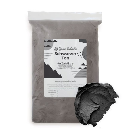 Schwarze Tonerde – Reinigend und absorbierend für Kosmetik. Gran Velada