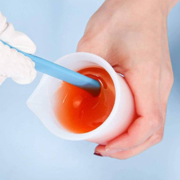 Espátula grande para cosmética - Utensílio flexível e resistente