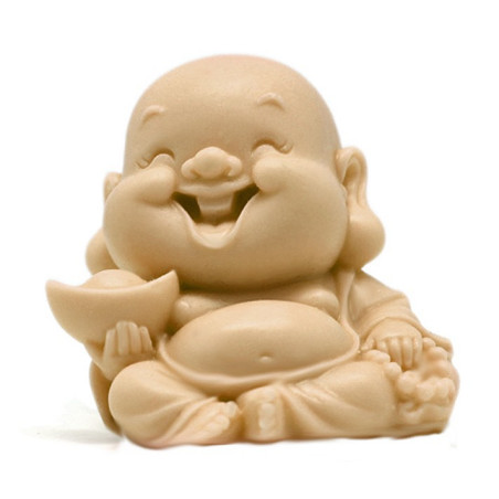 Großköpfigen lächelnden Kinder-Buddha Seifenform