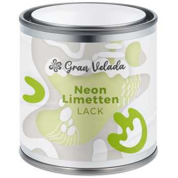 Neon-Kalk-Lack für Kerzen