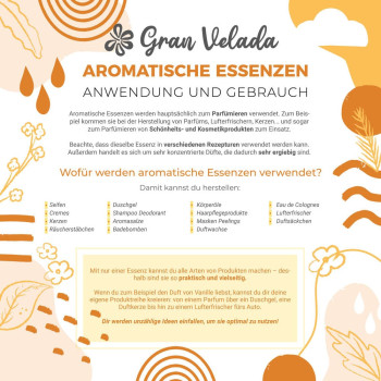 Aromatische Essenz aus Vanille und Ingwer – Süße und würzige Noten