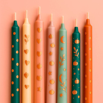 Farbe für Kupferkerzen. Online-Verkauf. Toller Abend