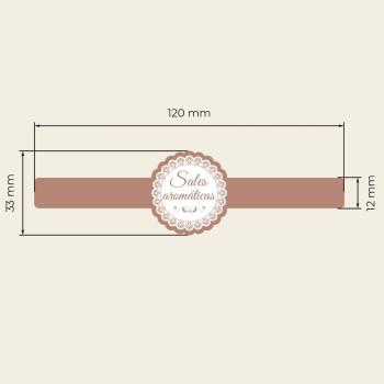 Aufkleber für Duftsalze. Online-Verkauf.