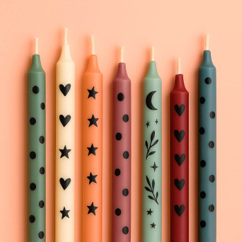 Schwarze Kerzenfarbe. Online-Verkauf. Toller Abend