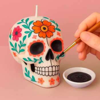 Schwarze Kerzenfarbe. Online-Verkauf. Toller Abend