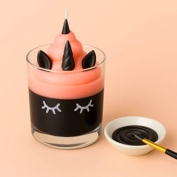 Schwarze Kerzenfarbe. Online-Verkauf. Toller Abend