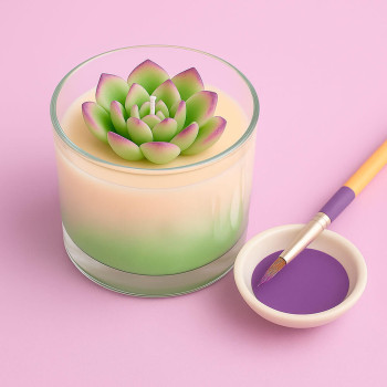 Lila Kerzenfarbe. Online-Verkauf. Toller Abend