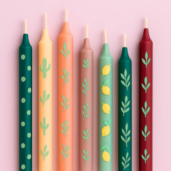 Wassergrüne Kerzenfarbe. Online-Verkauf.