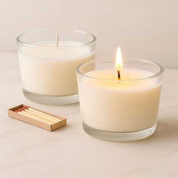 Glasbehälter 205 ml – Perfekt für Duftkerzen