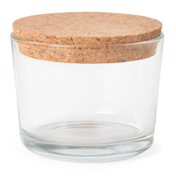 230 ml Becher mit Kerzenhalter aus Kork – widerstandsfähig und dekorativ.