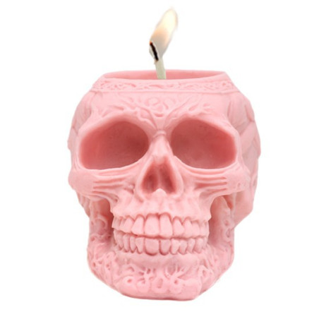 Esoterischer Totenkopf Kerzenform