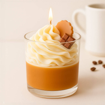 Chantilly-Wachs für Zierkerzen - Pflanzlicher Creme-Effekt