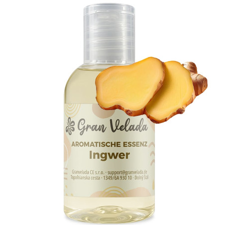 Aromatische Essenz von Ingwer