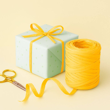 Zitronengelbes Bastband. Online-Verkauf.