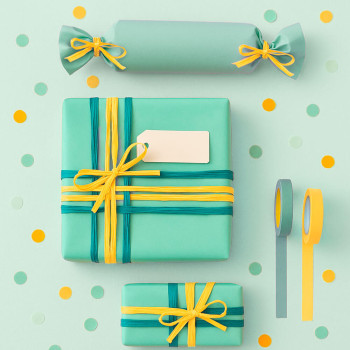 Zitronengelbes Bastband. Online-Verkauf.