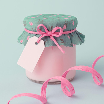 Kaugummi rosa Bastband. Online-Verkauf.